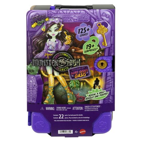 Papusa Monster High - Skulltimate Secrets, Jinafire, cu accesorii