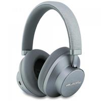 Casti Stereo Wireless Karl Lagerfeld Saffiano Elongated, Bluetooth, A2DP, ANC, Gri
