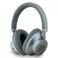 Casti Stereo Wireless Karl Lagerfeld Grained Initials, Bluetooth, A2DP, ANC, Gri