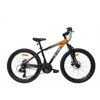 Bicicleta Copii DHS Terrana 2423, Roti 24", Frane pe disc, 21 viteze (Verde)