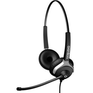 Casti cu fir Gequdio WA9027, Pentru Call Center, USB, Microfon (Negru)