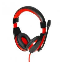 Casti Gaming IBOX HPI SHPI1528MV, Jack 3.5mm, Over-Ear, Microfon (Rosu)