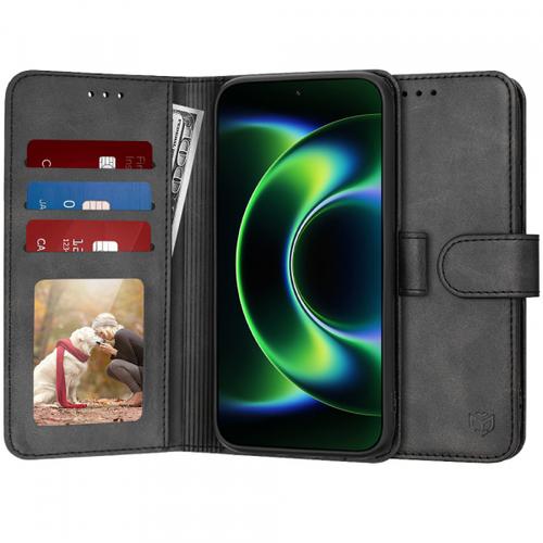 Husa pentru Xiaomi 17 Ultra, Techsuit, Diary Book, Negru