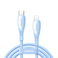 Cablu Date si Incarcare USB-C - USB-C Joyroom S-A59 Vibrant, 60W, 1.2m, Albastru
