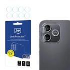 Folie de protectie Camera Spate 3MK Protection pentru Honor 600 Lite, Sticla Securizata, Set 4 bucati, Transparenta