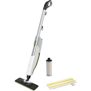 Mop cu aburi Karcher KST 2 Upright, 1.513-590.0, 1600 W, timp incalzire 50 secunde, 50mp (Alb/Negru)