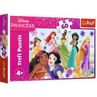 Puzzle Trefl Printese in actiune, 60 de piese