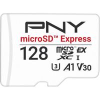 Card de memorie PNY Express P-SDU128P31880EXP-GE, microSDXC, 128GB, UHS-I U3, A1, V30
