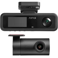 Camera video auto 70mai T400-1 3 canale + Camera spate RC21, 2K + 1080P, Ecran 1.9", Wi-Fi, Control vocal, Control aplicatie (Negru)
