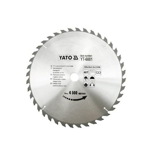 Panza fierastrau cirecular pt lemn 350X40X30 Yato YT-6081