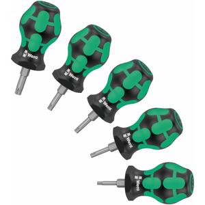 Set surubelnite Wera Stubby T10-30, 5 piese
