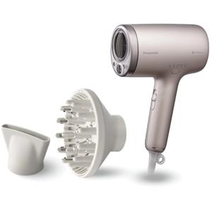 Uscator de par cu tehnologie nanoe & Mineral Ion Panasonic EH-NA9N-E825, 1600W, 3 trepte de suflare, 2 capace, duza pentru uscare rapida (Bej)