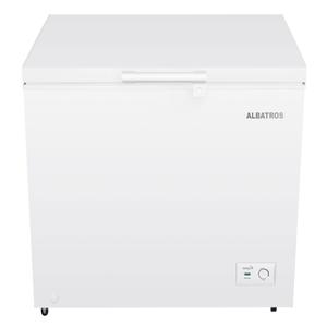 Lada frigorifica 2in1 Albatros LA230IME, 198 L, Clasa E, Convertibil frigider/congelator, Interior aluminiu, Fast Freeze (Alb)