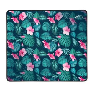Mouse Pad Gaming Cherry XTRFY GP1 Tropical Edition, Large, 460 x 400 x 4 mm (Multicolor)