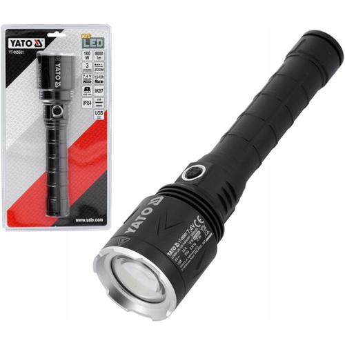 Lanterna YATO YT-085601 100W 8000lm 3 moduri USB 64x64x276mm