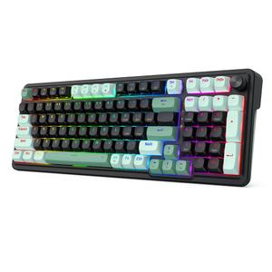 Tastatura gaming mecanica Redragon Eisa Magnetic, USB, iluminare RGB, Layout US, Negru