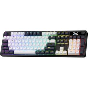 Tastatura gaming mecanica Redragon Wyvern, USB/USB Wireless/Bluetooth, iluminare RGB, Layout US, Negru