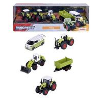 Set 5 masini Majorette Claas Farm