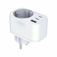 Incarcator Retea 3mk Hyper Comfort Charger, 30W, QC PD PPS, 1x USB-A, 2x USB-C (Alb)