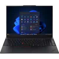 Laptop Lenovo ThinkPad E16 Gen 3 (Procesor Intel® Core™ Ultra 5 225U (12M Cache, up to 4.80 GHz), 16" WUXGA, 16GB DDR5, 512GB SSD, Intel Graphics, Windows 11 Pro, Negru)