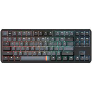 Tastatura Mecanica Gaming Dark Project ALU87A, TKL 87, Full RGB, switch-uri g3ms Zircon Speed Pre-lubed, carcasa aluminiu, Negru/Gri