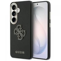 Husa pentru Samsung Galaxy S26 Plus S947, Guess, 4G Grained Big and Classic Logo, Neagra