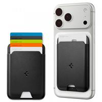 Portofel MagSafe, Spigen, Valentinus MagFit, Negru