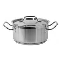 Oala cu capac din inox Yato YG-00040, 3.3 L, 20 x 10.5 cm (Gri)