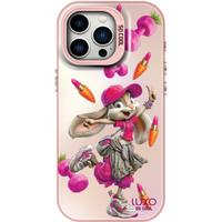 Husa pentru Apple iPhone 15 Plus, LUXO So CooL, ArcadiA Rabbit, Multicolor