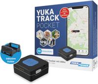 GPS Tracker de buzunar YUKAtrack Pocket, Buton SOS, Conectare prin aplicatie (Negru)