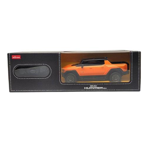 Masina cu telecomanda HUMMER EV, scara 1:24, Portocaliu