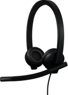 Casti Call Center Logitech Business Headset H570e Teams Version, Stereo, USB-A, Microfon (Negru)