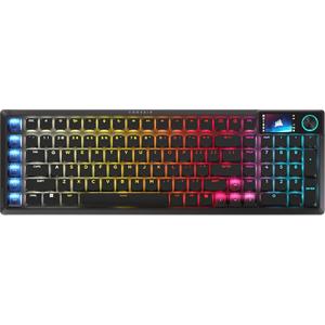Tastatura Gaming Mecanica Corsair VANGUARD AIR 99, Wireless Tri-Mode, Switch-uri OPX Low Profile, Iluminare RGB (Negru)