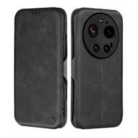 Husa pentru Xiaomi 17 Ultra, Techsuit, Safe Wallet Plus, Neagra