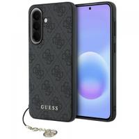 Husa pentru Samsung Galaxy A37 5G, Guess, 4G Classic Logo Charm, Neagra
