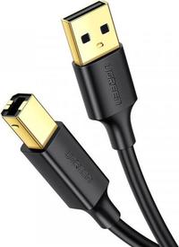 Cablu imprimanta Ugreen US135, USB 2.0 A-B, 5m (Negru)