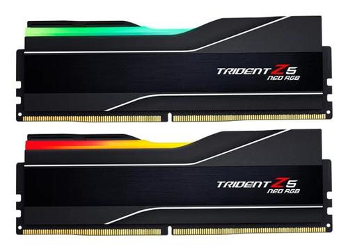 Memorii G.Skill Trident Z5 NEO RGB Intel XMP 3.0/AMD EXPO, 128GB, DDR5-6000MH, CL32, Dual Channel