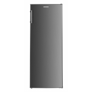 Frigider cu 1 usa HEINNER HF-HM242XE++, 242 L, Clasa E, Lumina LED, Usa reversibila, H 143 cm (Inox)