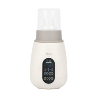 Incalzitor si sterilizator biberoane Babymoov NutriSmart+ Mineral Beige, 500W, Functie de mentinere la cald pana la 1 ora