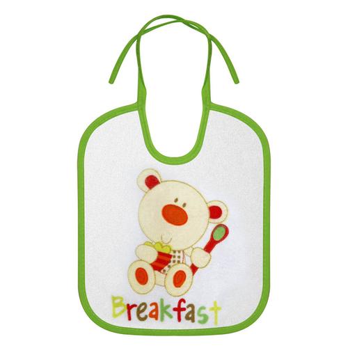 Set 3 bavete nou-nascut Lorelli, small, bumbac, inchidere cu snur