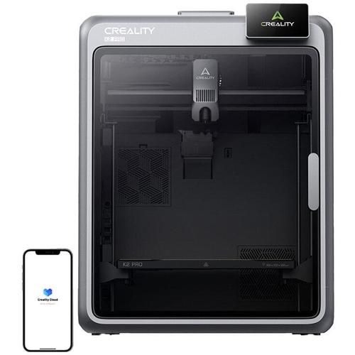 Imprimanta 3D Creality K2 Pro 3D, 600 mm/s, FDM, USB, Wi-Fi, Negru