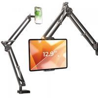 Suport Birou Lisen pentru Telefon / Tableta, 4.7inch - 12.9inch, Negru