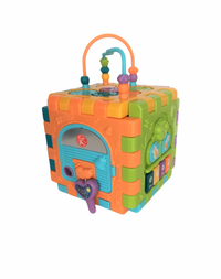 Cub de activitati Lorelli, 10 piese, interactiv, multicolor