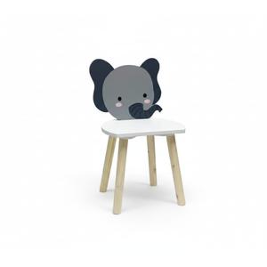 Scaun copii U-Grow UG-CHAIR-EF, design elefant, MDF