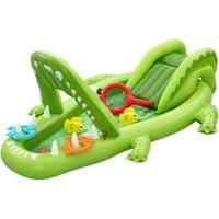 Spatiu de joaca gonflabil Bestway - Later Gator, 234 x 163 x 87 cm, Verde