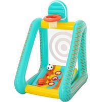 Spatiu de joaca Gonflabil Bestway Perfect Aim 3-in-1 Yard Game, 127 x 109 x 178 cm