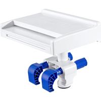 Sistem cascada cu LED pentru piscina Bestway, 8 moduri iluminare (7 culori), functionare cu 3 baterii AA (nu sunt incluse), pentru sisteme de filtrare cu o putere de 2006-11355 l/h
