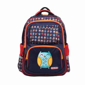 Rucsac scoala Herlitz Spark, sistem antigravitate, motiv Happy Owls, 45x30x13cm