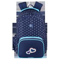 Rucsac școlar Hamelin Oxford Dots, 3 compartimente, 44x29x22cm