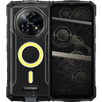 Telefon Mobil Doogee Fire 7 Pro, Procesor MediaTek Dimensity 6300 Octa Core, Ecran IPS LCD 6.6", 8GB RAM, 256GB Flash, Camera Duala 64 + 20 MP, Wi-Fi, 5G, Dual Sim, Android (Negru)